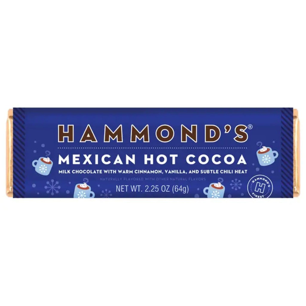 Mexican Hot Cocoa Hammond's Milk Chocolate Bars Hammond's Candies Candy, Chocolate & Gum