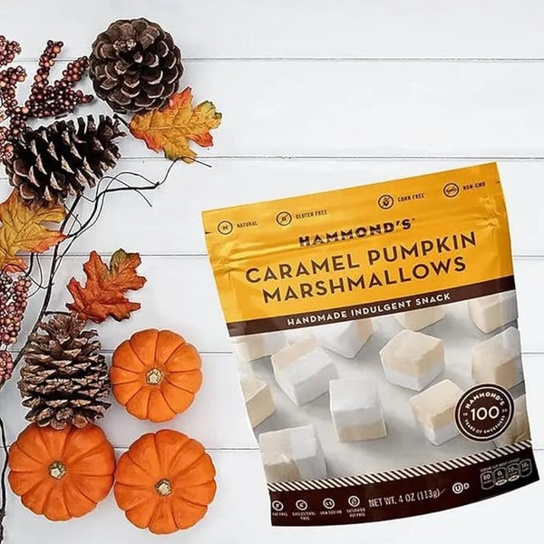Caramel Pumpkin Marshmallows Hammonds Candies Candy, Chocolate & Gum