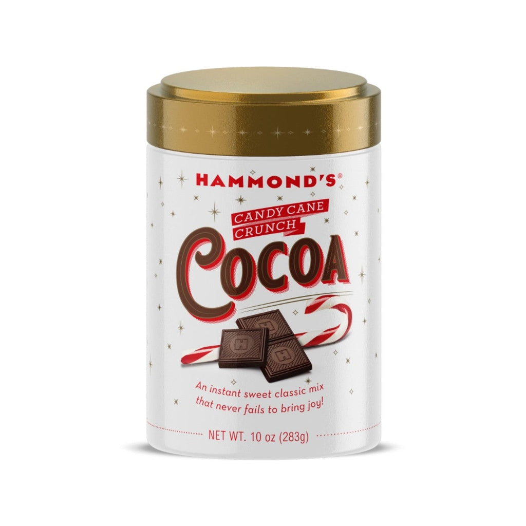 Candy Cane Crunch Cocoa Mix Tin Hammonds Candies Candy, Chocolate & Gum - Holiday