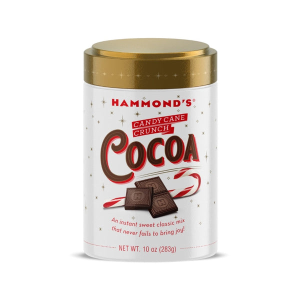 Candy Cane Crunch Cocoa Mix Tin Hammonds Candies Candy, Chocolate & Gum - Holiday
