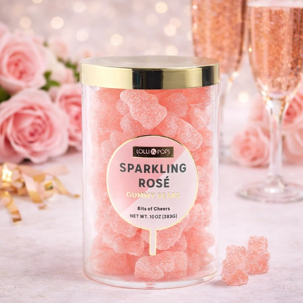 L&P Sparkling Rose Gummy Bears Tube – Urban General Store