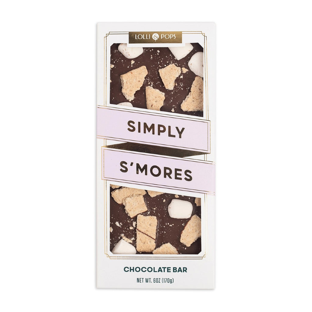 Simply S'Mores Milk Chocolate Topp'd Bar Hammonds Candies Candy, Chocolate & Gum