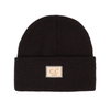 Black C.C Beanie Ribbed Winter Hat - Kids Hana Apparel & Accessories - Winter - Adult - Hats