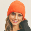 Fuzzy Solid Beanie Winter Hat - Womens Hana Apparel & Accessories - Winter - Adult - Hats