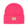 New Candy Pink C.C Beanie Ribbed Winter Hat - Kids Hana Apparel & Accessories - Winter - Adult - Hats