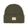 New Olive C.C Beanie Ribbed Winter Hat - Kids Hana Apparel & Accessories - Winter - Adult - Hats
