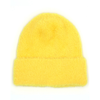Yellow Fuzzy Solid Beanie Winter Hat - Womens Hana Apparel & Accessories - Winter - Adult - Hats