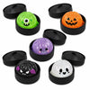 4" Halloween Glitter Jelly Dumpling - Black Steamer Handee Products Toys & Games