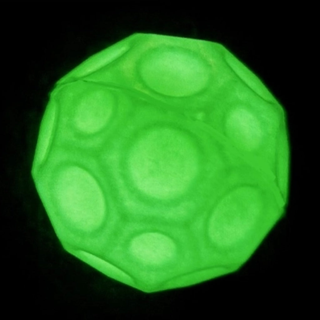 Jumbo Glow In The Dark Super High Bounce Ball Handee Products Toys & Games