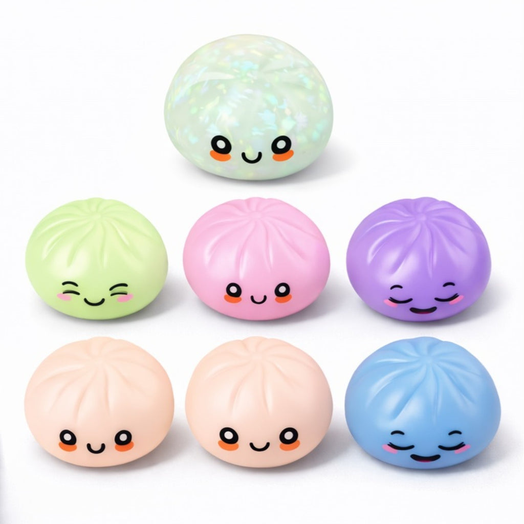 Mystery Glow In The Dark Squishy Dumpling Toy Handee Products Toys & Games