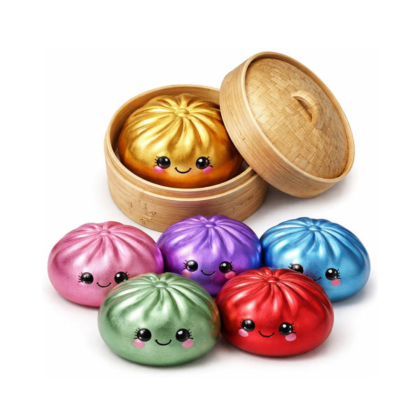 Mystery Metallic Squishy Dumpling Toy Handee Products Toys & Games
