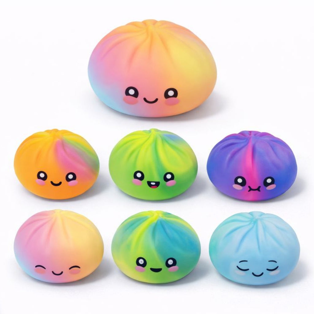 Mystery Tie Dye Squishy Dumpling Toy Handee Products Toys & Games