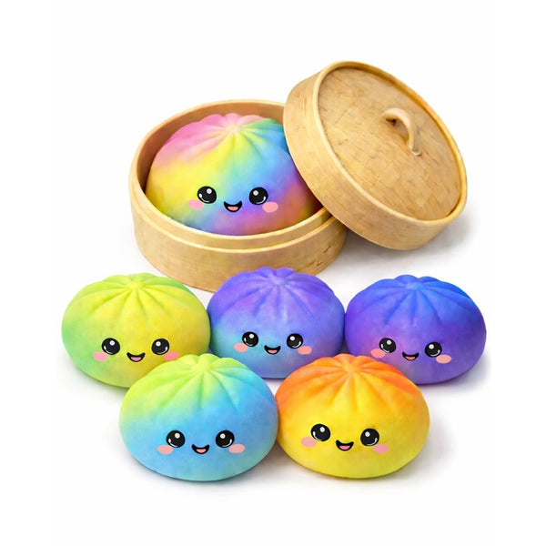 Mystery Tie Dye Squishy Dumpling Toy Handee Products Toys & Games
