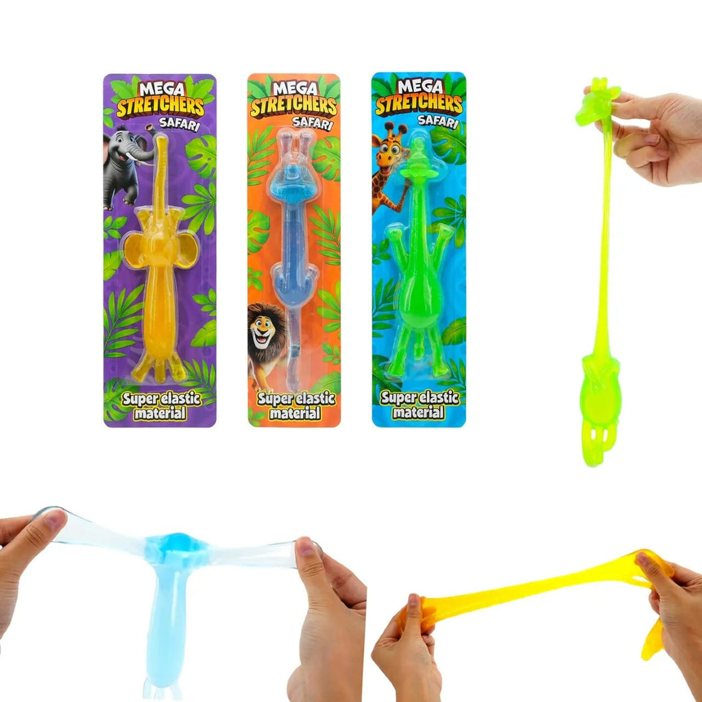 Sticky Stretchy Safari Animal Toy Handee Products Toys & Games