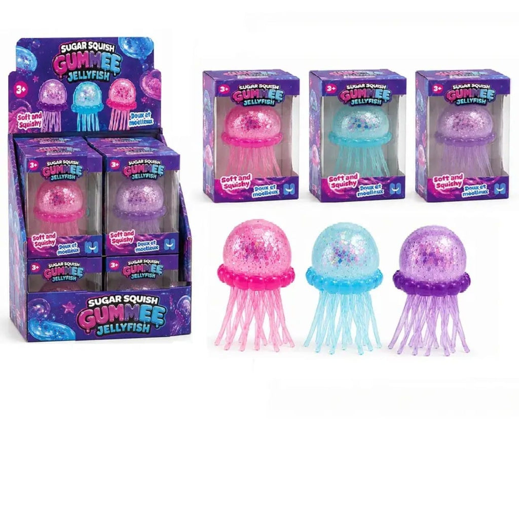 Sugar Squish Gummee Jellyfish Toy Handee Products Toys & Games