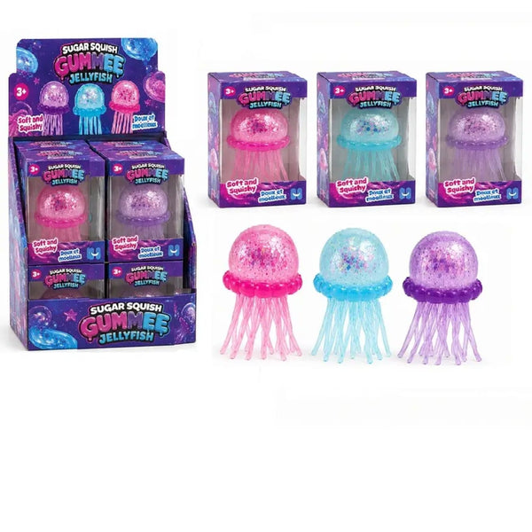 Sugar Squish Gummee Jellyfish Toy Handee Products Toys & Games