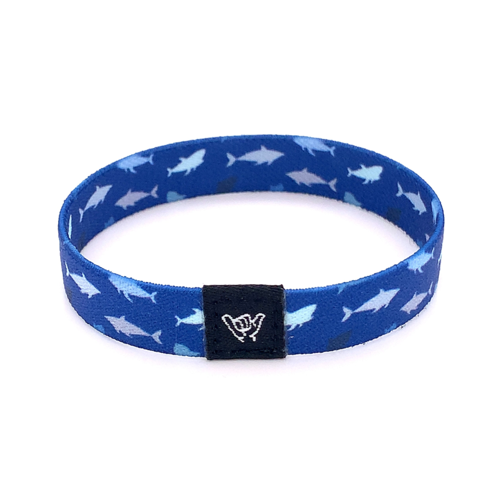 Shark Attack Wristband Bracelet Hang Loose Bands Jewelry - Bracelet