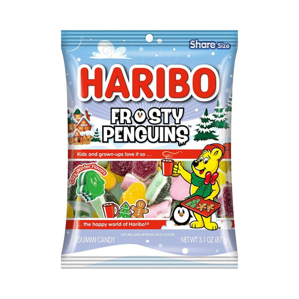 Haribo Frosty Penguins Gummi Candy Haribo Candy, Chocolate & Gum - Holiday
