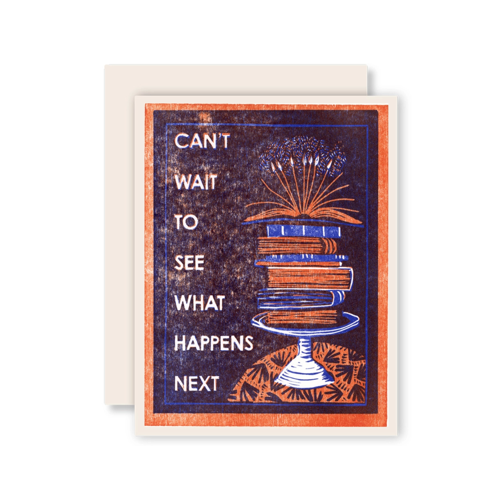 Can't Wait To See What Happens Next Blank Card Heartell Press Cards - Any Occasion