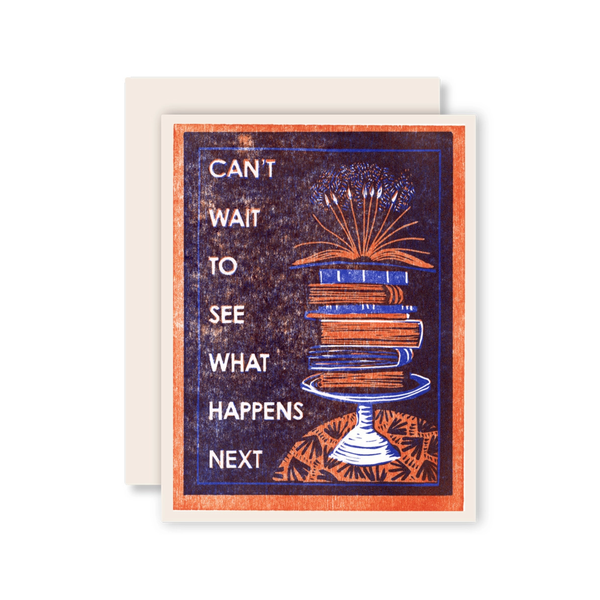 Can't Wait To See What Happens Next Blank Card Heartell Press Cards - Any Occasion