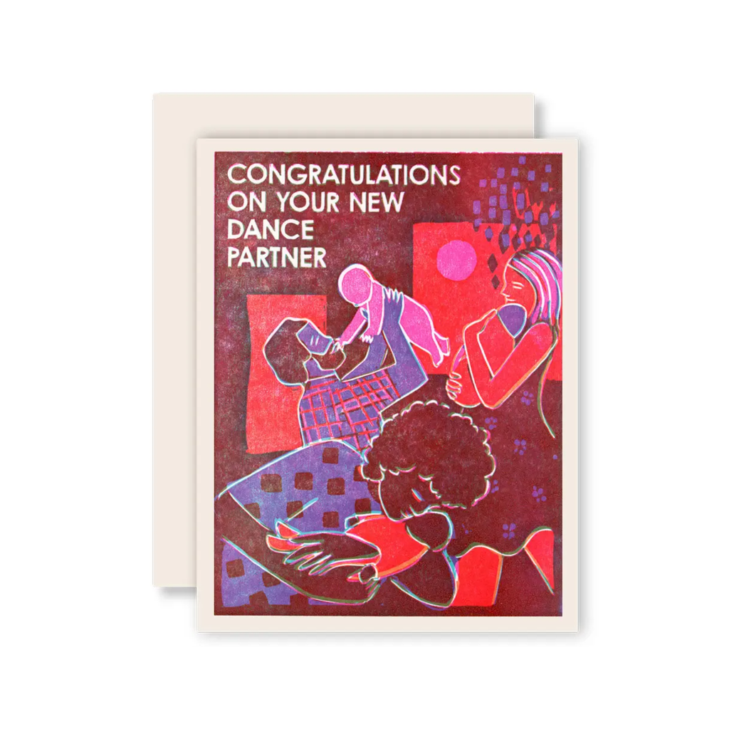 Congratulations On Your New Fance Partner Baby Card Heartell Press Cards - Baby