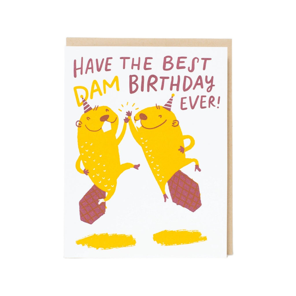 Beavers Birthday Card Hello!Lucky Cards - Birthday