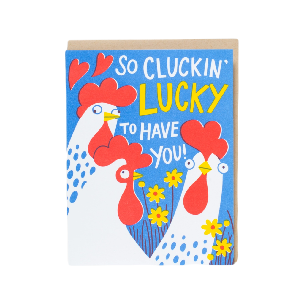 Chicken Love Card Hello!Lucky Cards - Love