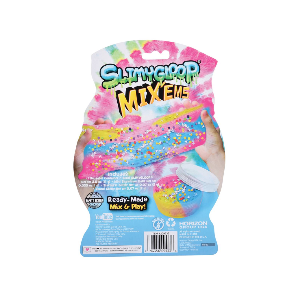 Swirl SLIMYGLOOP Mix'Ems Slime Toy Horizon Group Toys & Games - Putty & Slime