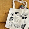 Book Bag Tote Bag Humdrum Paper Apparel & Accessories - Bags - Reusable Shoppers & Tote Bags