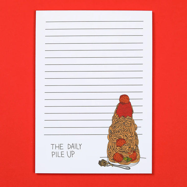 The Daily Pile Up Notepad Humdrum Paper Books - Blank Notebooks & Journals - Notepads