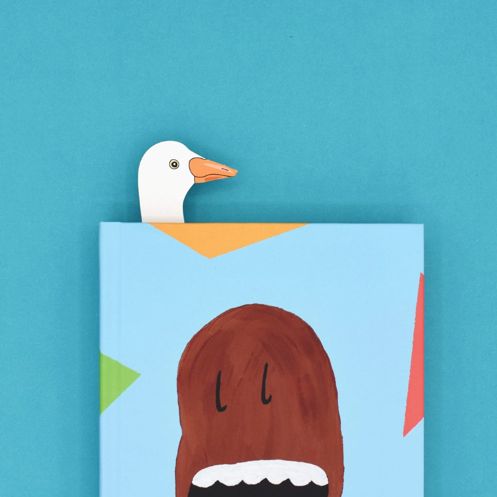 Silly Goose Bookmark Humdrum Paper Books - Bookmarks