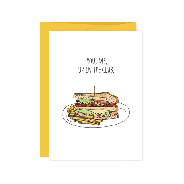You, Me, Up In The Club Card Humdrum Paper Cards - Any Occasion