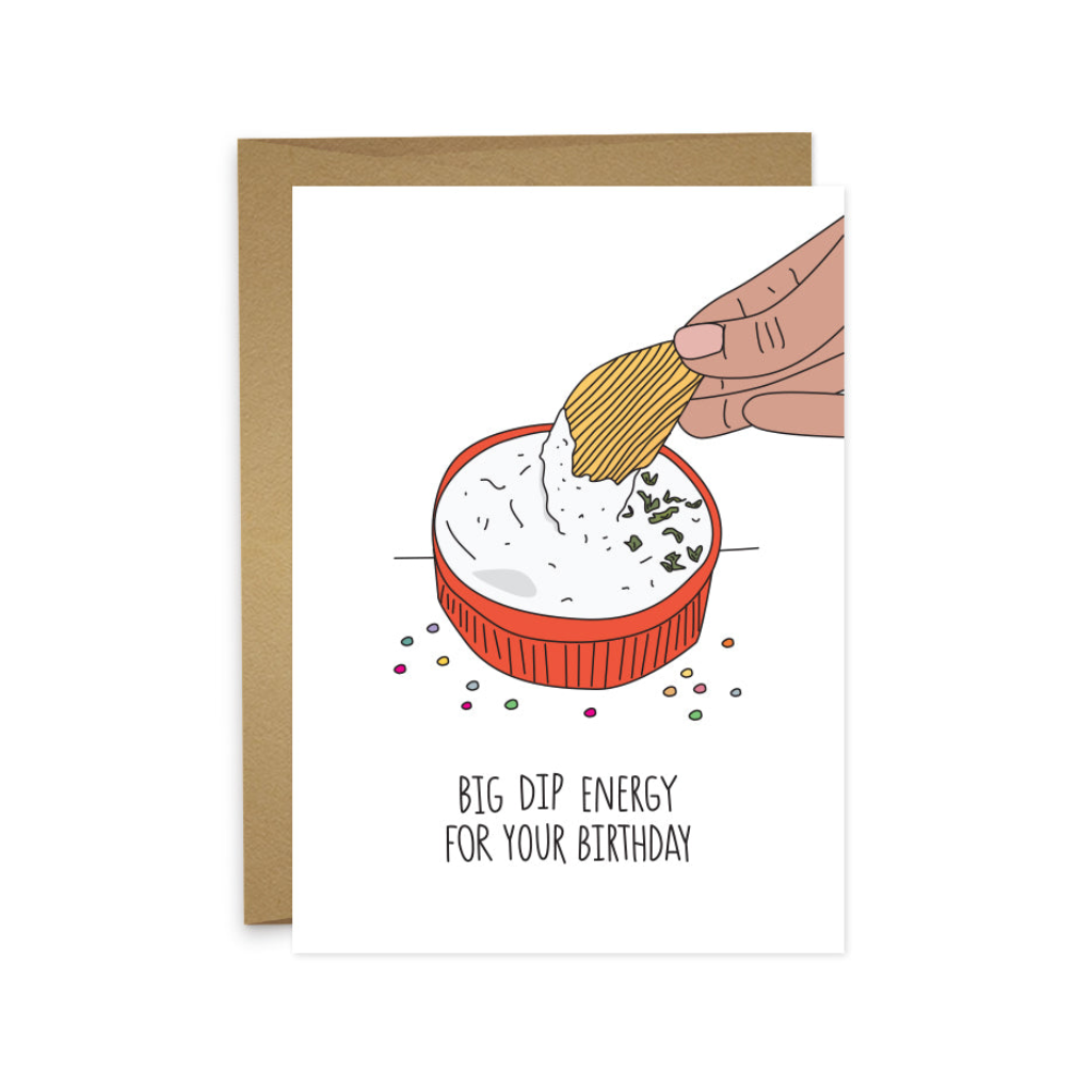 Big Dip Energy Birthday Card Urban General Store 