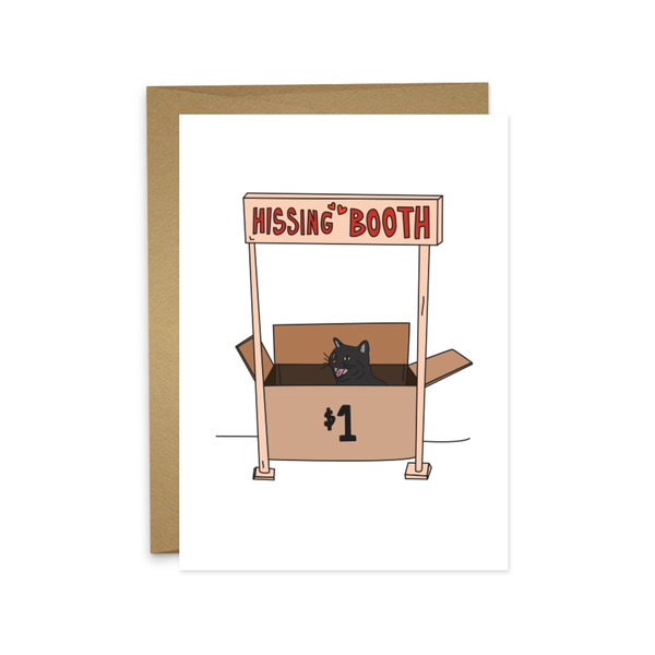 Hissing Booth Love Card Humdrum Paper Cards - Love