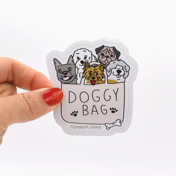 Doggy Bag Sticker Humdrum Paper Impulse - Decorative Stickers