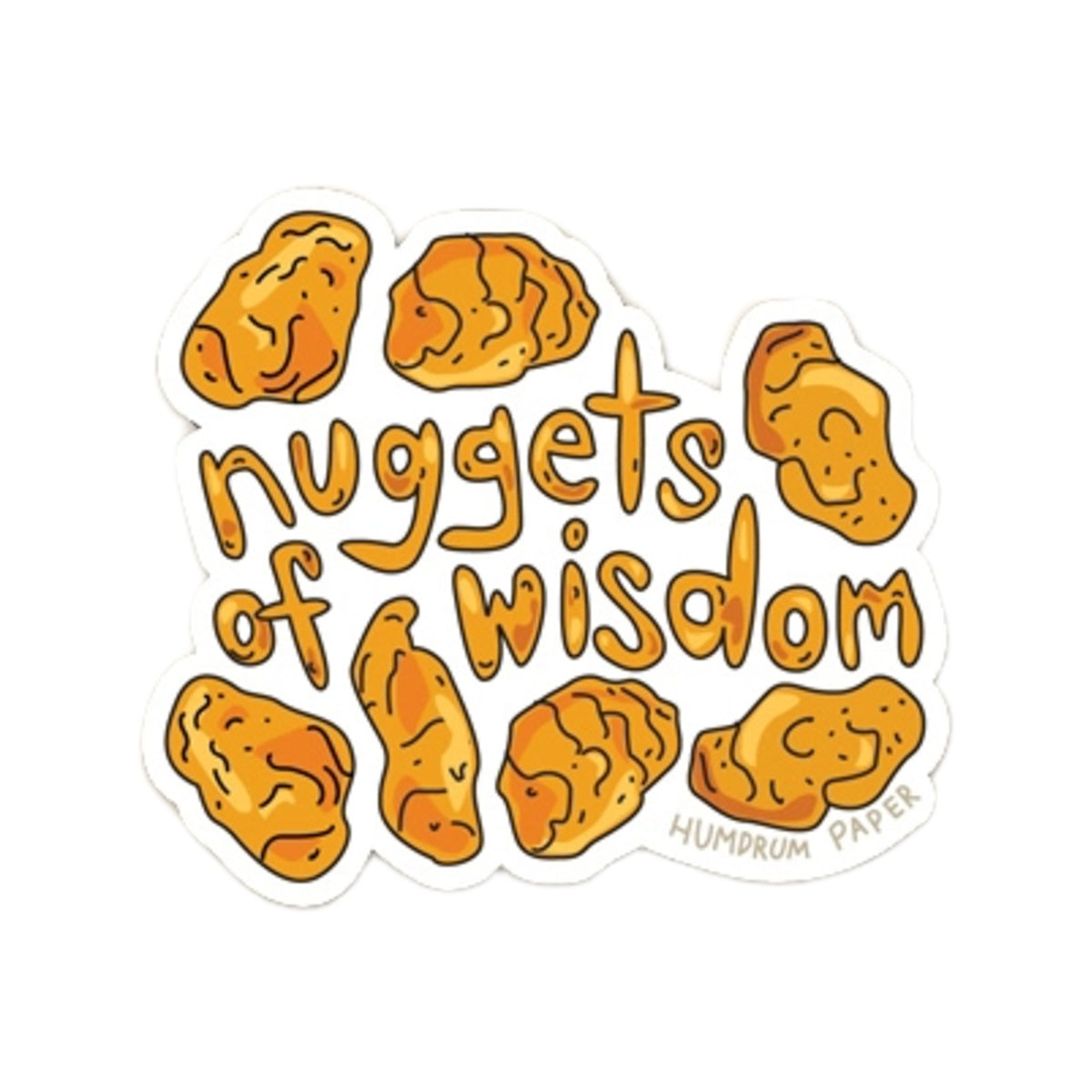 Wisdom Sticker Nuggets Of Wisdom Sticker – Urban General Store