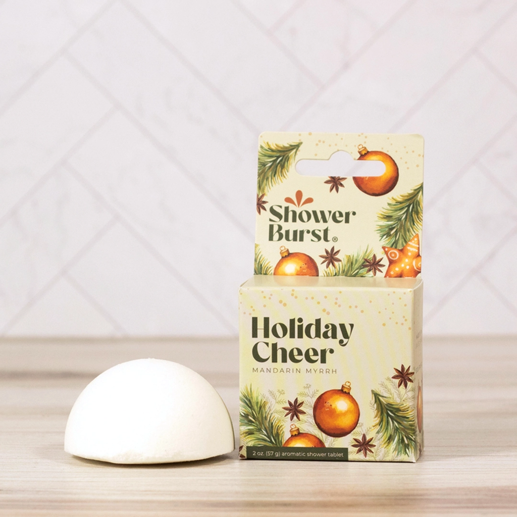 Holiday Cheer Aromatic Shower Burst Tablet Hydra Home - Bath & Body - Bath Fizzers & Salts
