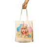 Pop Star Watercolor Tote Bag Illuminidol Apparel & Accessories - Bags - Reusable Shoppers & Tote Bags