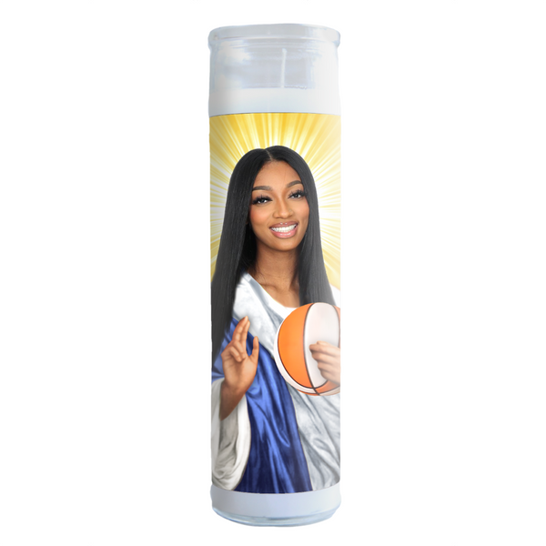 Angel Reese Celebrity Prayer Candle Illuminidol Home - Candles