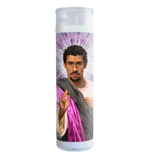 Bad Bunny Celebrity Prayer Candle Illuminidol Home - Candles