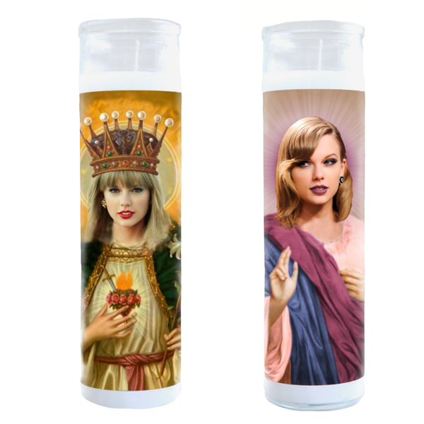 Pop Star Celebrity Prayer Candles Illuminidol Home - Candles