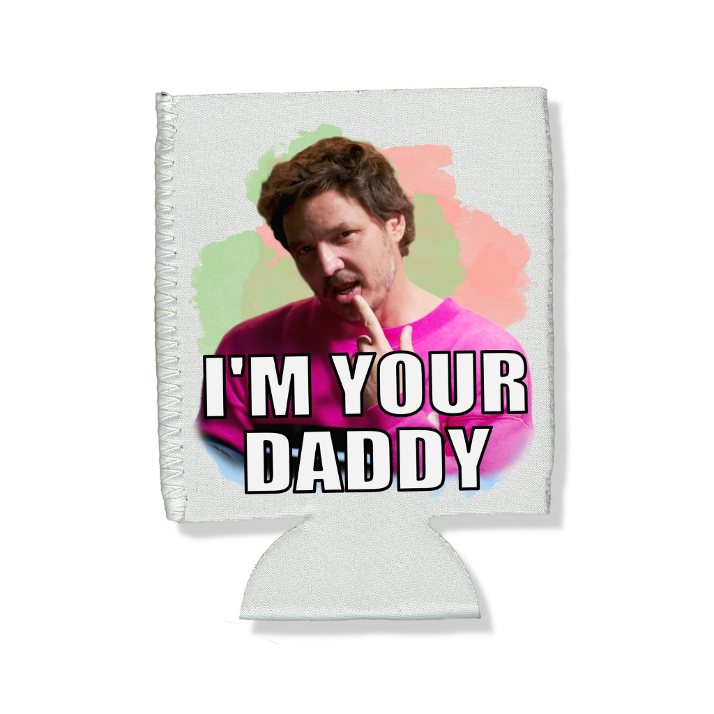 Pedro Pascal I'm Your Daddy Can Hugger Illuminidol Home - Mugs & Glasses - Koozies