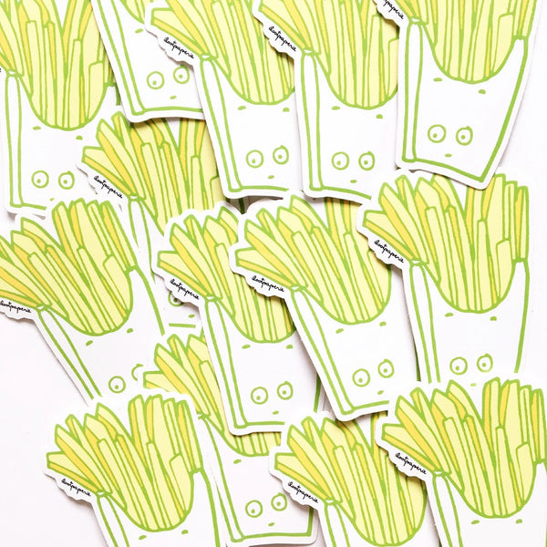 French Fries Sticker Ilootpaperie Impulse - Decorative Stickers