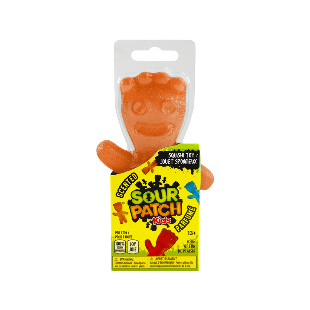 Orange Squishi Sour Patch Kids Incredible Group Toys & Games