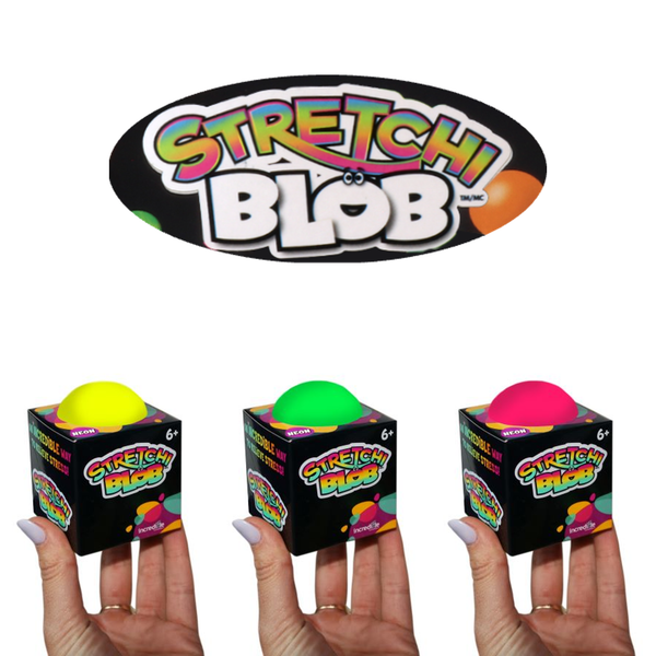 Small Neon Stretchi Balls Incredible Group Toys & Games