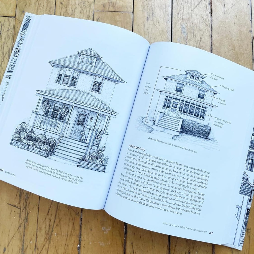 Chicago Homes - A City Illustrated by Its Everyday Architecture Book Ingram Publisher Services Books