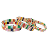 Multicolor Dylan Bracelet Set Ink & Alloy Jewelry - Bracelet