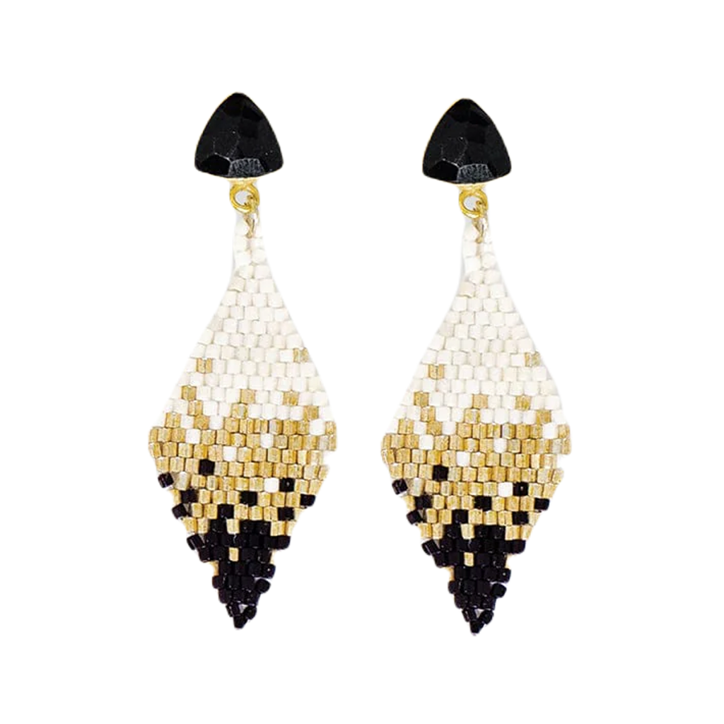 Black Sky Earrings Ink & Alloy Jewelry - Earrings