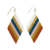 Desert Frida Earrings Ink & Alloy Jewelry - Earrings