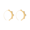 Sun Quinn Threader Earrings Ink & Alloy Jewelry - Earrings